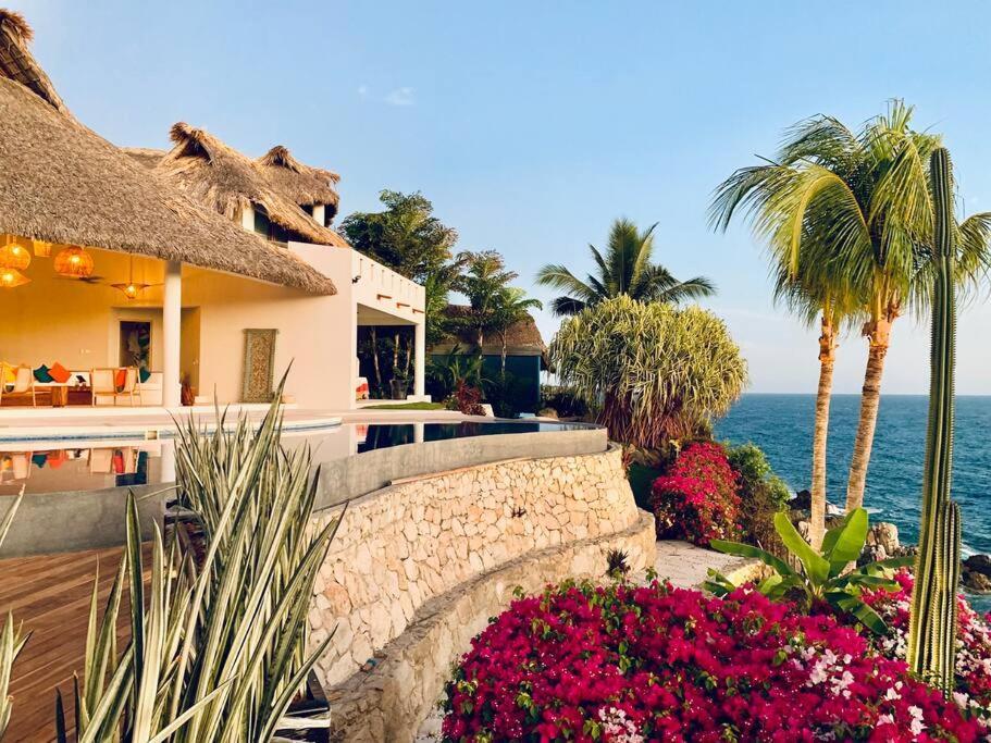 La Gema Escondida Villa Puerto Escondido  Eksteriør billede
